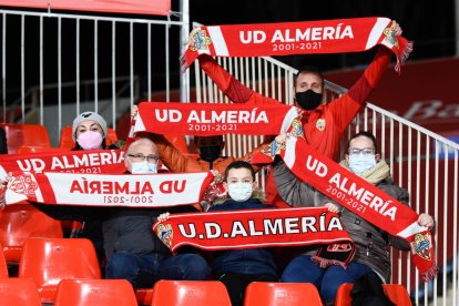 Aficionados del Almería.