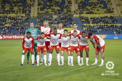 El once del Almería.