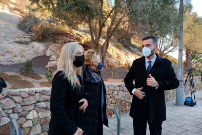 El alcalde de Almería, Ramón Fernández-Pacheco, acude a la Alcazaba.