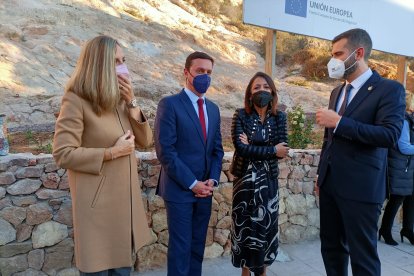 Maribel Sánchez, Javier Aureliano García, Marta Bosquet y Ramón Fernández-Pacheco.