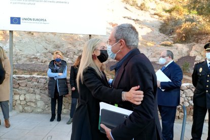 La consejera Patricia del Pozo ha recibido uno a uno a los miembros del Consejo de Gobierno.