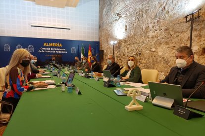 Reunión en el Consejo de Gobierno.