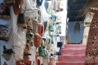 Una zona de la tienda.