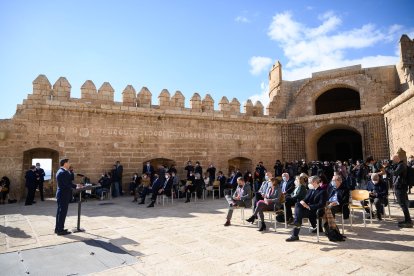 Juanma Moreno compareció durante casi una hora.