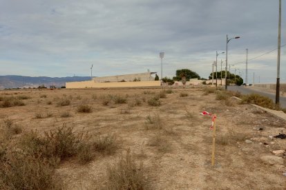 Solar en el que se levantará la infraestructura sanitaria.