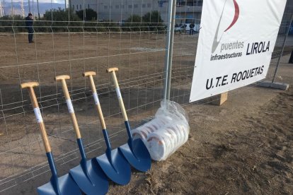 Material que se utilizará en este acto simbólico.