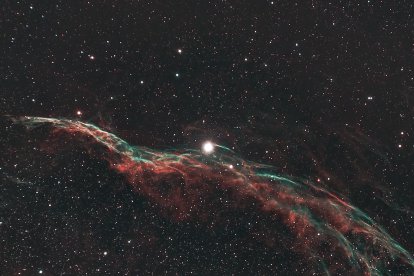 Captura de la nebulosa del Velo