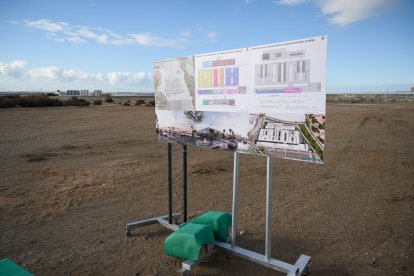 Imagen del diseño de cómo será el complejo hospitalario roquetero.