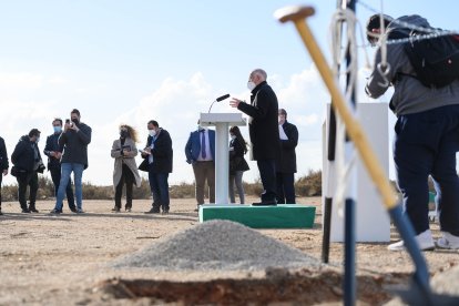 Gabriel Amat se dirigió a todos los asistentes.