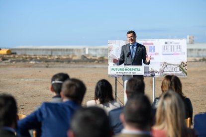 Intervención de Juanma Moreno.