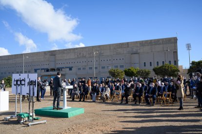 Panorámica del lugar en el que tuvo lugar el acto este miércoles.