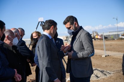 Juanma Moreno y Ramón Fernández-Pacheco.