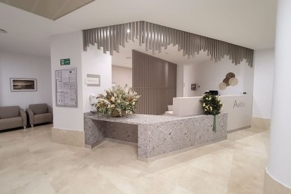 Recepción del centro