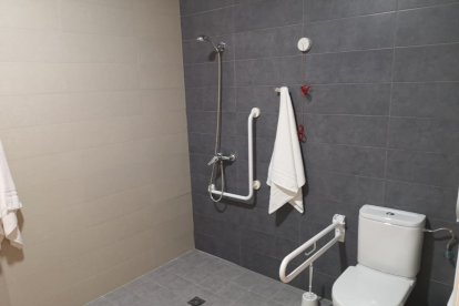 Baños adaptados de las habitaciones