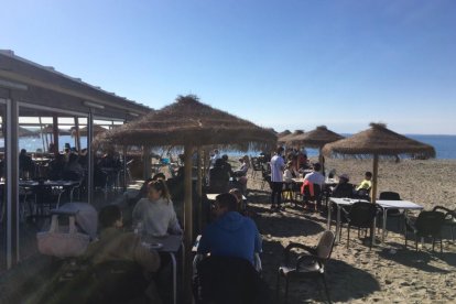 Mucho ambiente en la hostelería de El Zapillo.