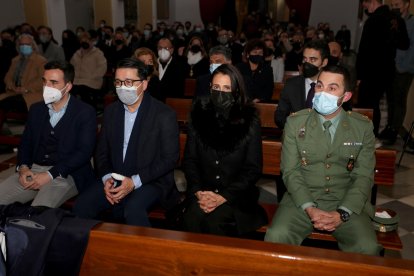 Representantes del Ayuntamiento, Diputación y Brigada de La Legión.
