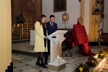 Raquel Barranco y Carlos Mullor condujeron el acto de presentación del cartel.