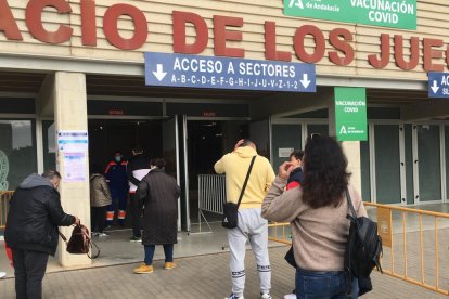 A la espera de la vacuna.