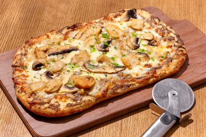 Pizza Trufina de Bresca.