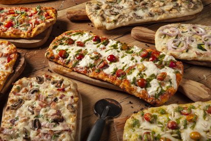 Pizza Nubola de Bresca.