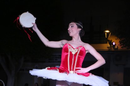 Mar Rigaud también puso sobre el escenario la danza Esmeralda.