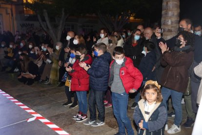 Los más pequeños también disfrutaron con los bailes.