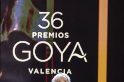 José Sacristán recibe el Goya de Honor a su carrera.
