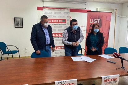 Rafael Montes, de Fiñana, de la Federación de Alcaldes.