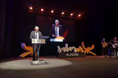 Intervención del alcalde de Vera, José Carmelo Jorge Blanco.