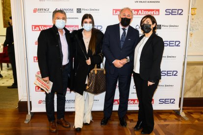 Rafael Úbeda, Malena Úbeda, Jesús Caicedo y Lola González.