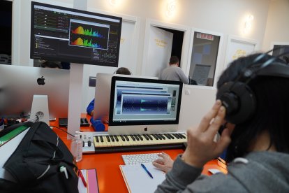 Los alumnos pueden formarse en EISO en distintas materias del audiovisual.