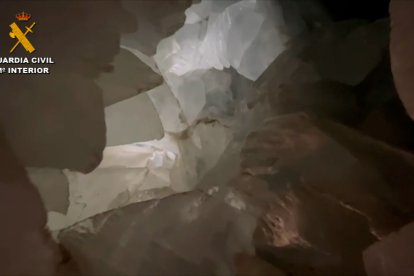 Destrozos en la Geoda.