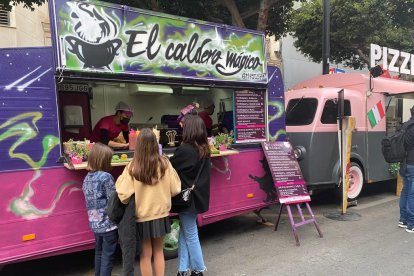 Este Foodtruck hace las delicias de los más pequeños.