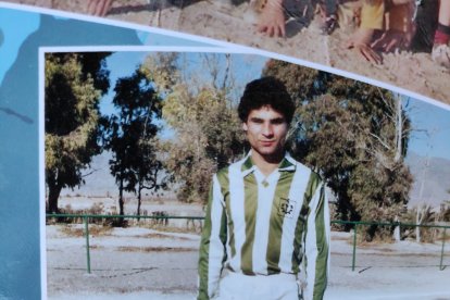 En el Huércal, el equipo de su pueblo.