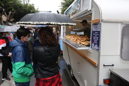 No importa la espera mientras se contempla la comida tan bien expuesta.