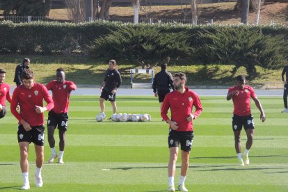 Primera parte del entrenamiento.