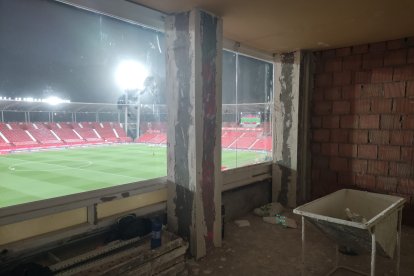 Las obras llevan un gran ritmo.