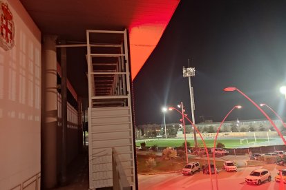 Parte trasera de la nueva pantalla de Tribuna.