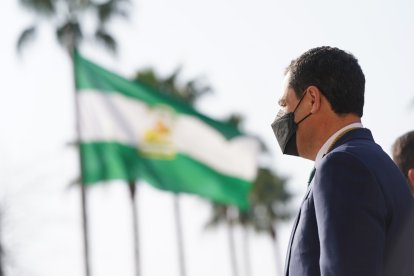 Juanma Moreno, presidente de la Junta de Andalucía.
