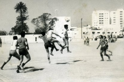 Los partidos del San Antonio eran intensos.