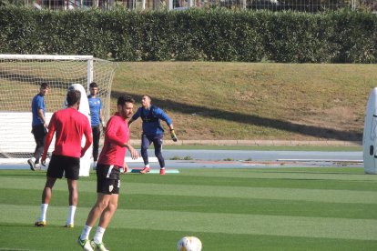 Iván Martos en acción.