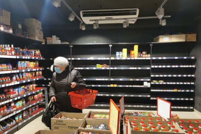 Escasez de productos en todo el país.