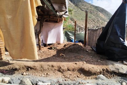 Construcciones ilegales en la Cala de San Pedro