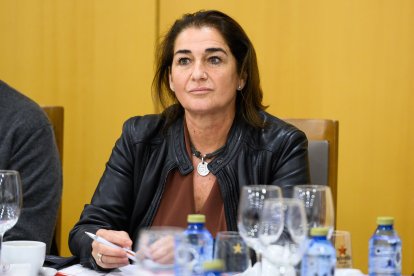 Ana Moreno, decana del Colegio de Economistas.