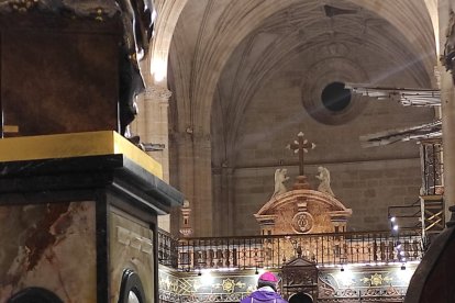 Antonio Gómez Cantero, durante la homilia.