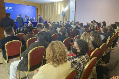 Asistentes a la Junta de esta tarde.