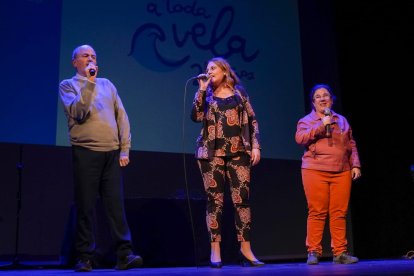 Actuación especial con tres miembros de A Toda Vela.