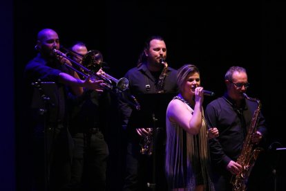 Instrumentistas de viento de la orquesta Boreal