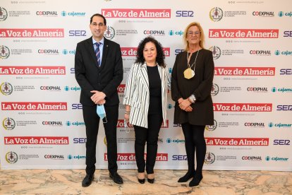Alfonso Jerez, María del Mar Ayala y Matilde Góngora.