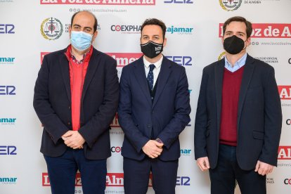 Pepe González, Ricardo Céspedes y Carlos Morente.